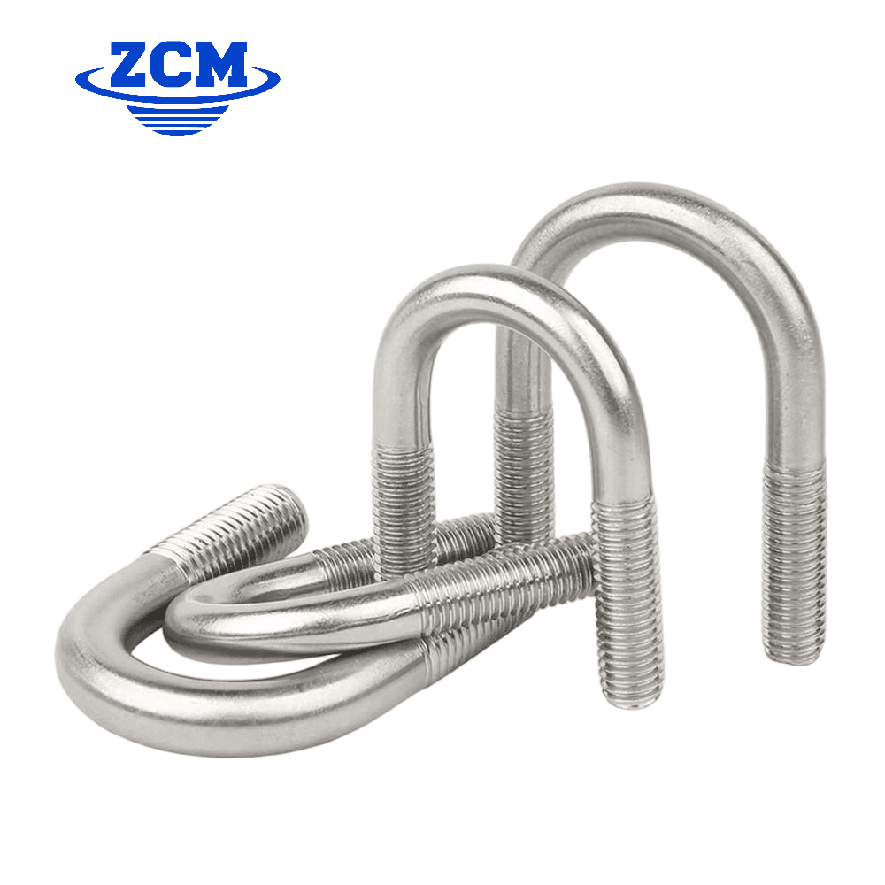 Two stainless steel U-Bolts in different sizes by ZCM