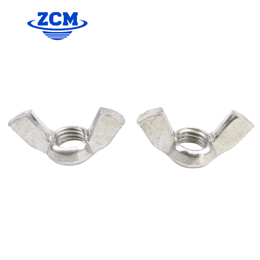 Two wing nuts side by side by ZCM